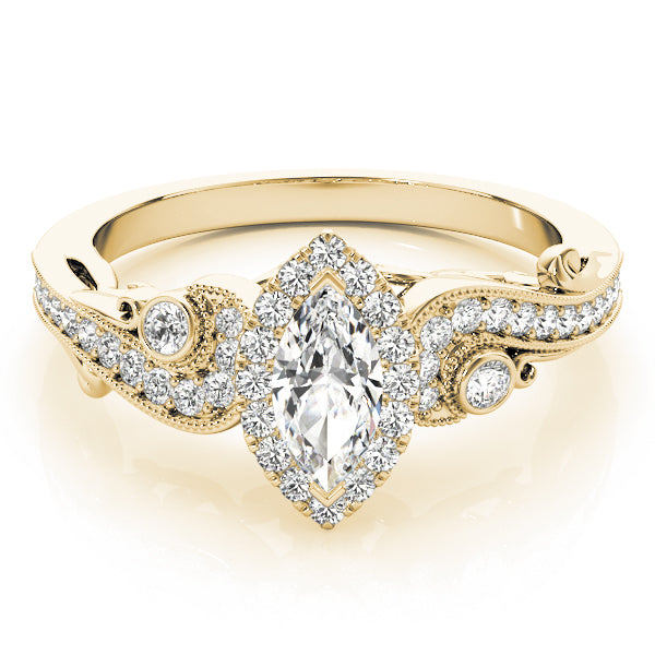 Marquise Engagement Ring M51007-E-5X3