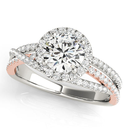Round Engagement Ring M51016-E-11/2