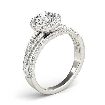 Round Engagement Ring M51016-E-11/2