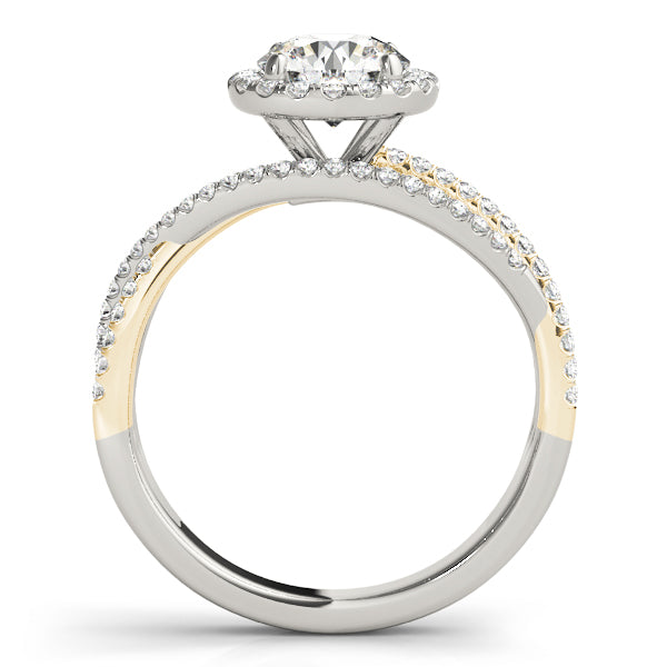 Round Engagement Ring M51016-E-1/2