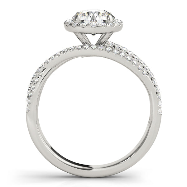 Round Engagement Ring M51016-E-11/2