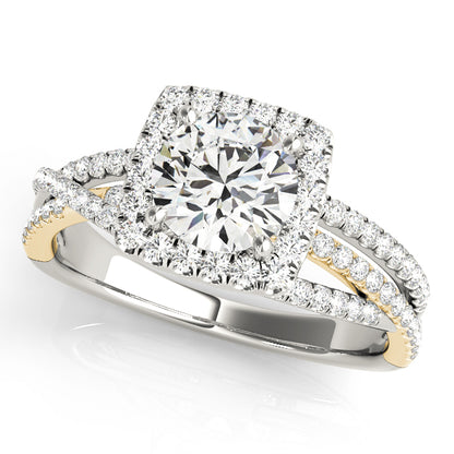 Round Engagement Ring M51017-E-1