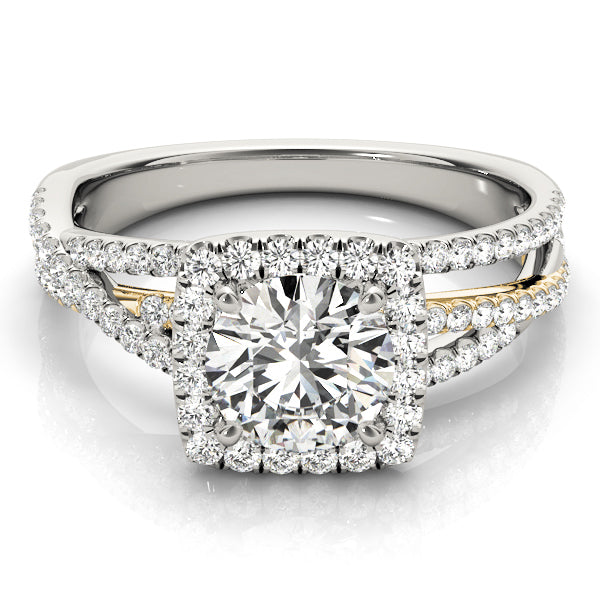 Round Engagement Ring M51017-E-1
