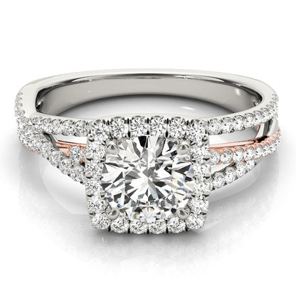 Round Engagement Ring M51017-E-11/2