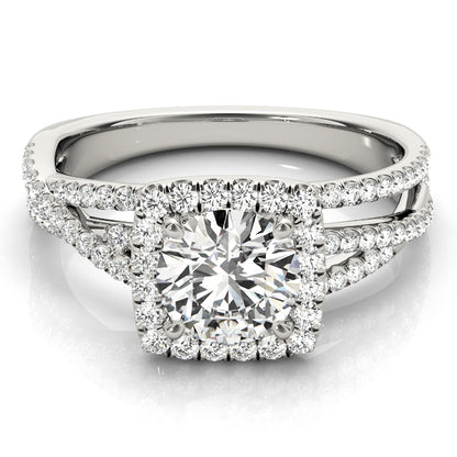 Round Engagement Ring M51017-E-1