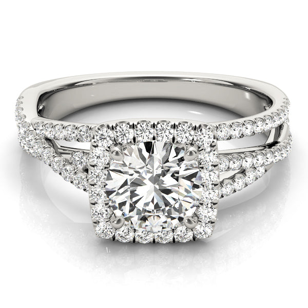 Round Engagement Ring M51017-E-11/2