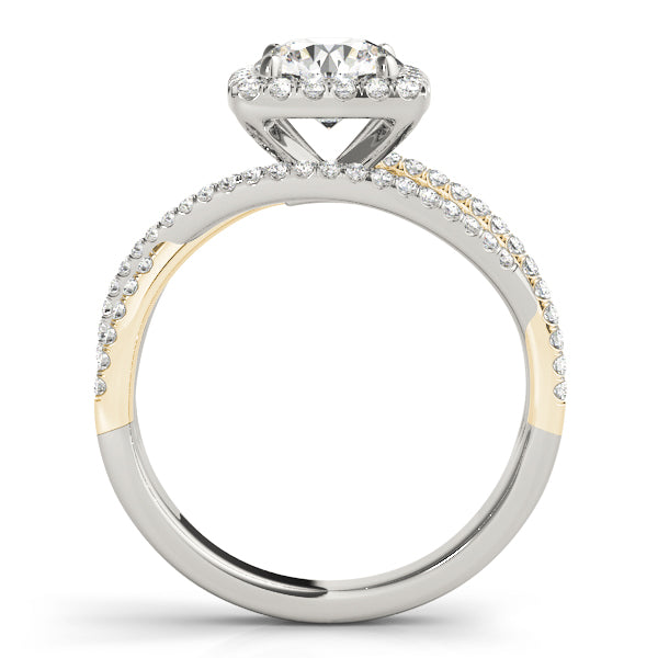 Round Engagement Ring M51017-E-1