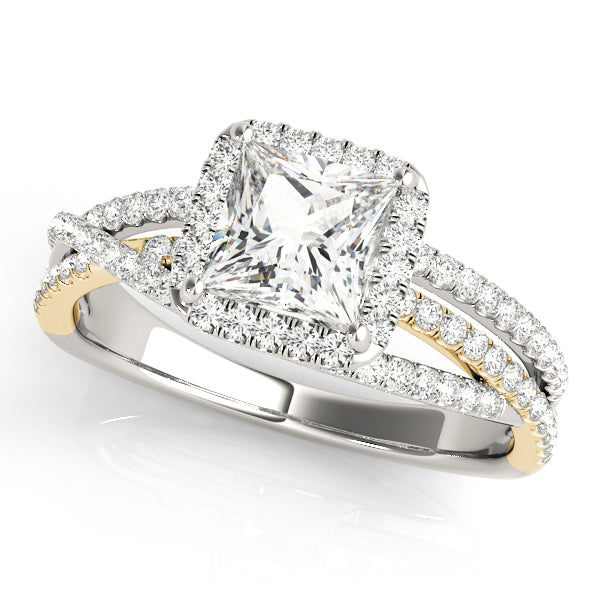 Square Engagement Ring M51018-E-5