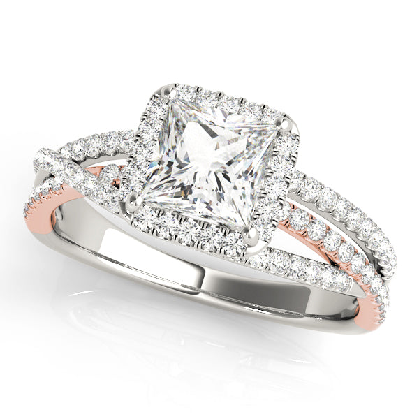 Square Engagement Ring M51018-E-5
