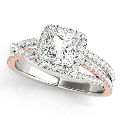 Square Engagement Ring M51018-E-6