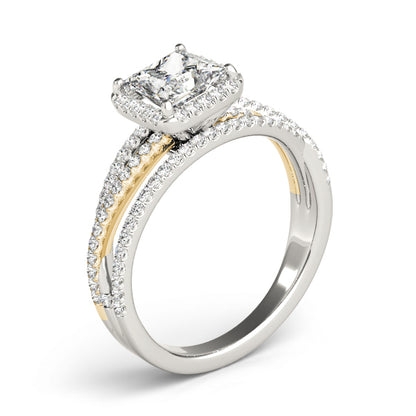 Square Engagement Ring M51018-E-5.5