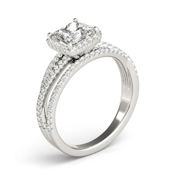 Square Engagement Ring M51018-E-5.5