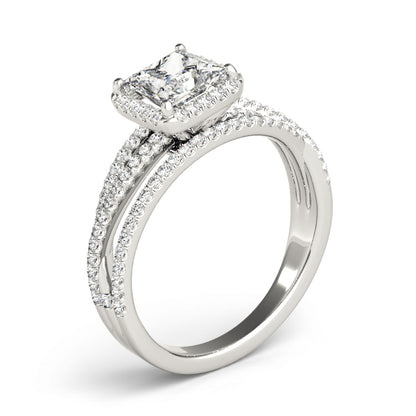 Square Engagement Ring M51018-E-5.5