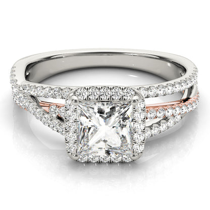 Square Engagement Ring M51018-E-6.7
