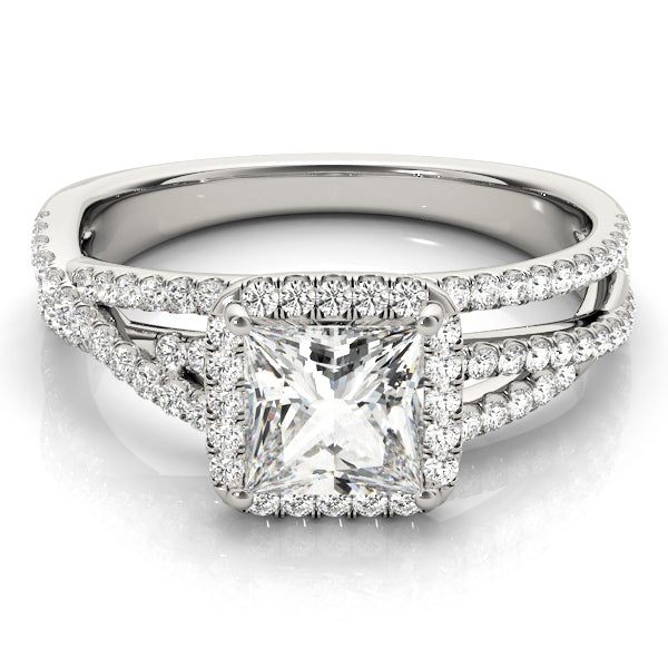 Square Engagement Ring M51018-E-6