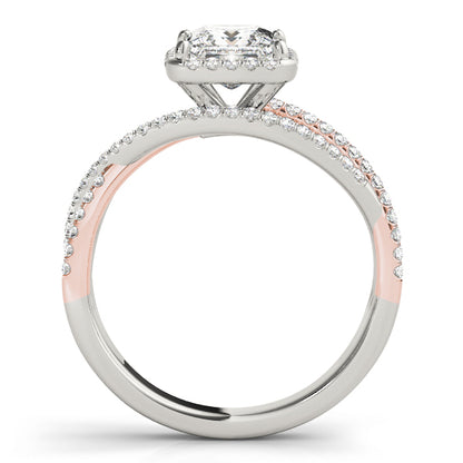 Square Engagement Ring M51018-E-7