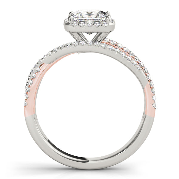 Square Engagement Ring M51018-E-6