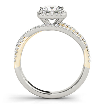 Square Engagement Ring M51018-E-7