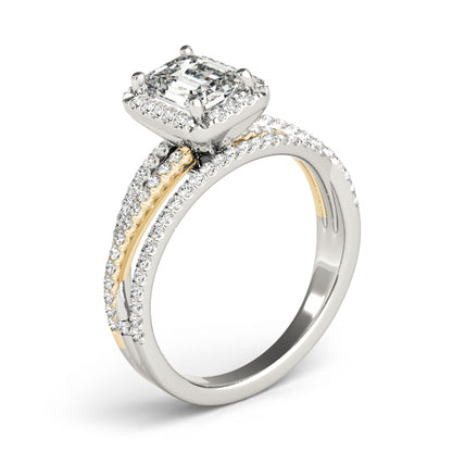 Emerald Cut Engagement Ring M51020-E-8.5X6.5