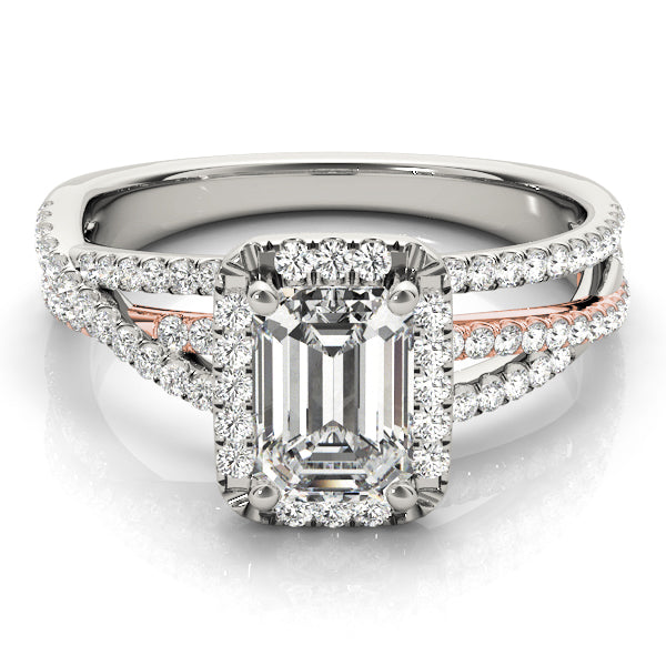 Emerald Cut Engagement Ring M51020-E-7X5