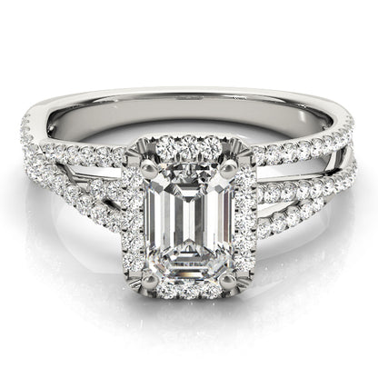 Emerald Cut Engagement Ring M51020-E-7X5