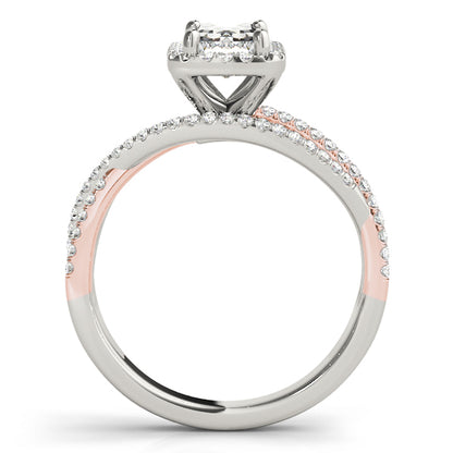 Emerald Cut Engagement Ring M51020-E-8X6