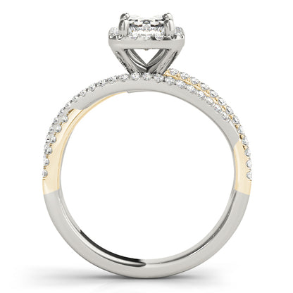 Emerald Cut Engagement Ring M51020-E-7.5X5.5
