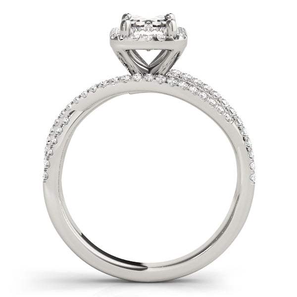 Emerald Cut Engagement Ring M51020-E-7X5