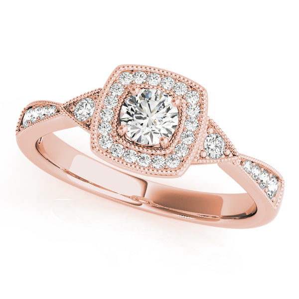 Round Engagement Ring M51027-E