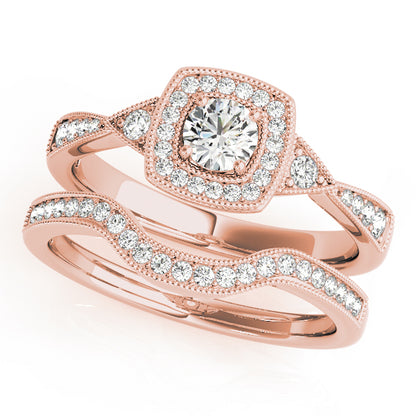 Round Engagement Ring M51027-E