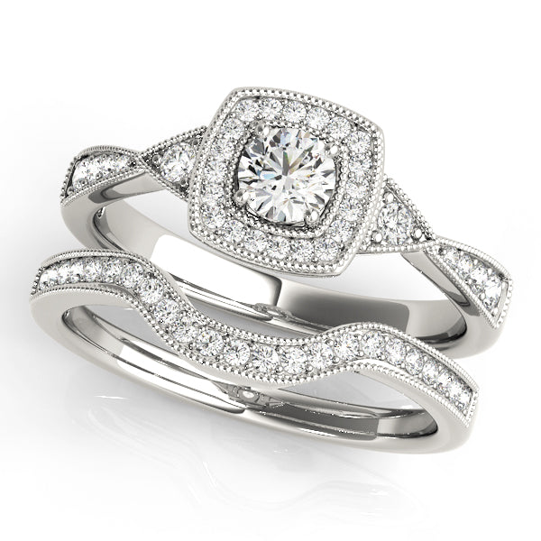 Round Engagement Ring M51027-E