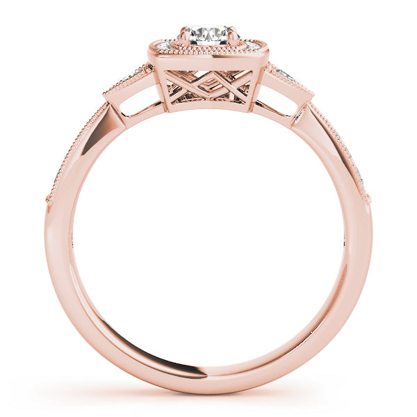 Round Engagement Ring M51027-E