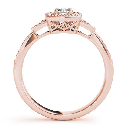 Round Engagement Ring M51027-E