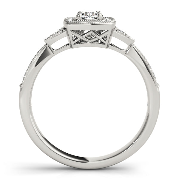 Round Engagement Ring M51027-E