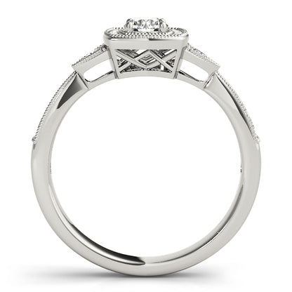 Round Engagement Ring M51027-E