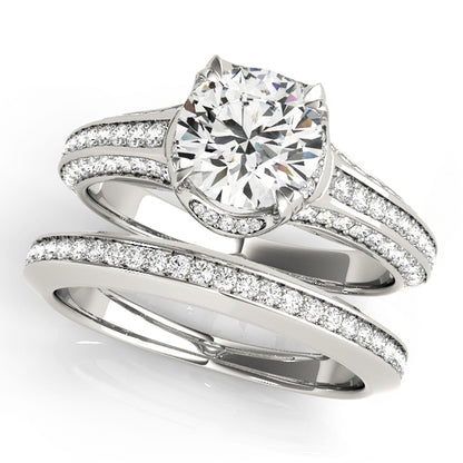 Round Engagement Ring M51043-E