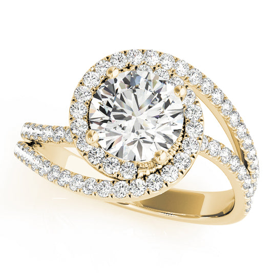 Round Engagement Ring M51068-E