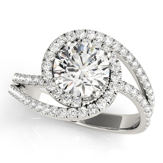 Round Engagement Ring M51068-E