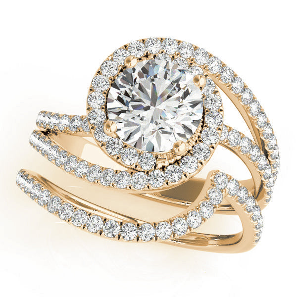 Round Engagement Ring M51068-E