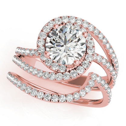 Round Engagement Ring M51068-E