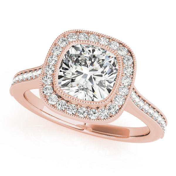Cushion Engagement Ring M51075-E-6.5