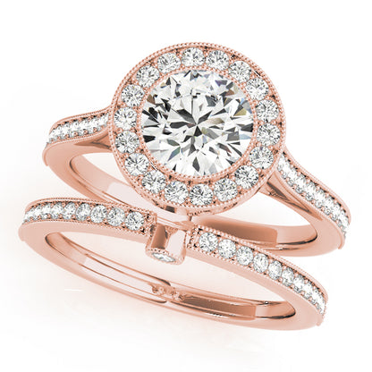 Round Engagement Ring M51076-E-1/2