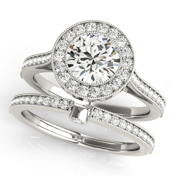 Round Engagement Ring M51076-E-11/4