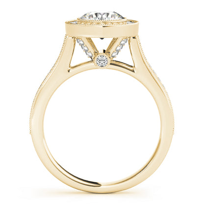 Round Engagement Ring M51076-E-2