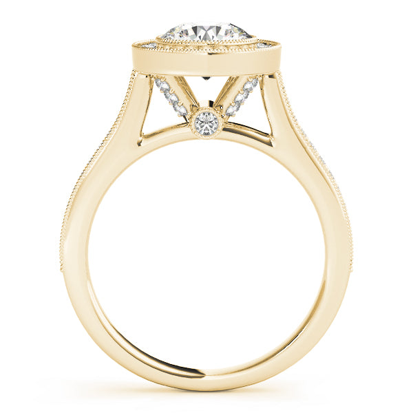Round Engagement Ring M51076-E-11/4
