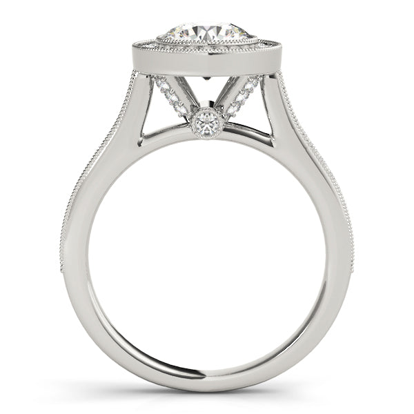 Round Engagement Ring M51076-E-11/4