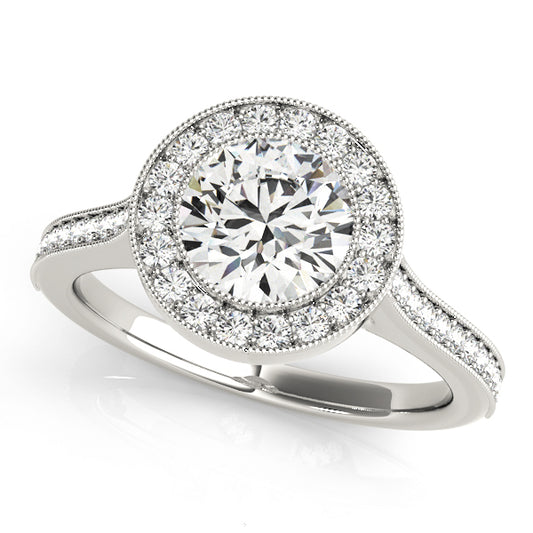 Round Engagement Ring M51076-E-2