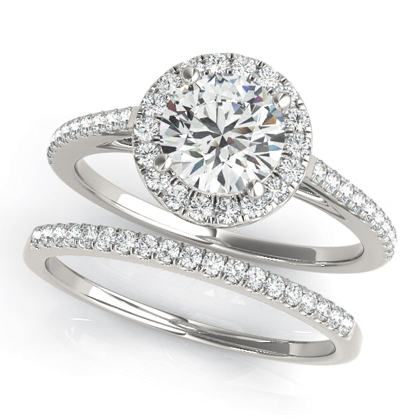 Round Engagement Ring M51080-E-11/2