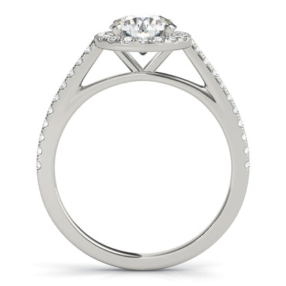 Round Engagement Ring M51080-E-1/2