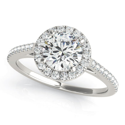 Round Engagement Ring M51080-E-3/4